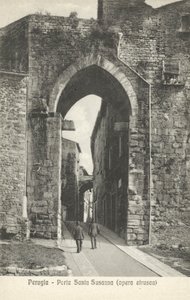 Perugia, Porta Santa Susanna av Italian Photographer